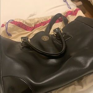 Tory Burch Black Crossbody Tote